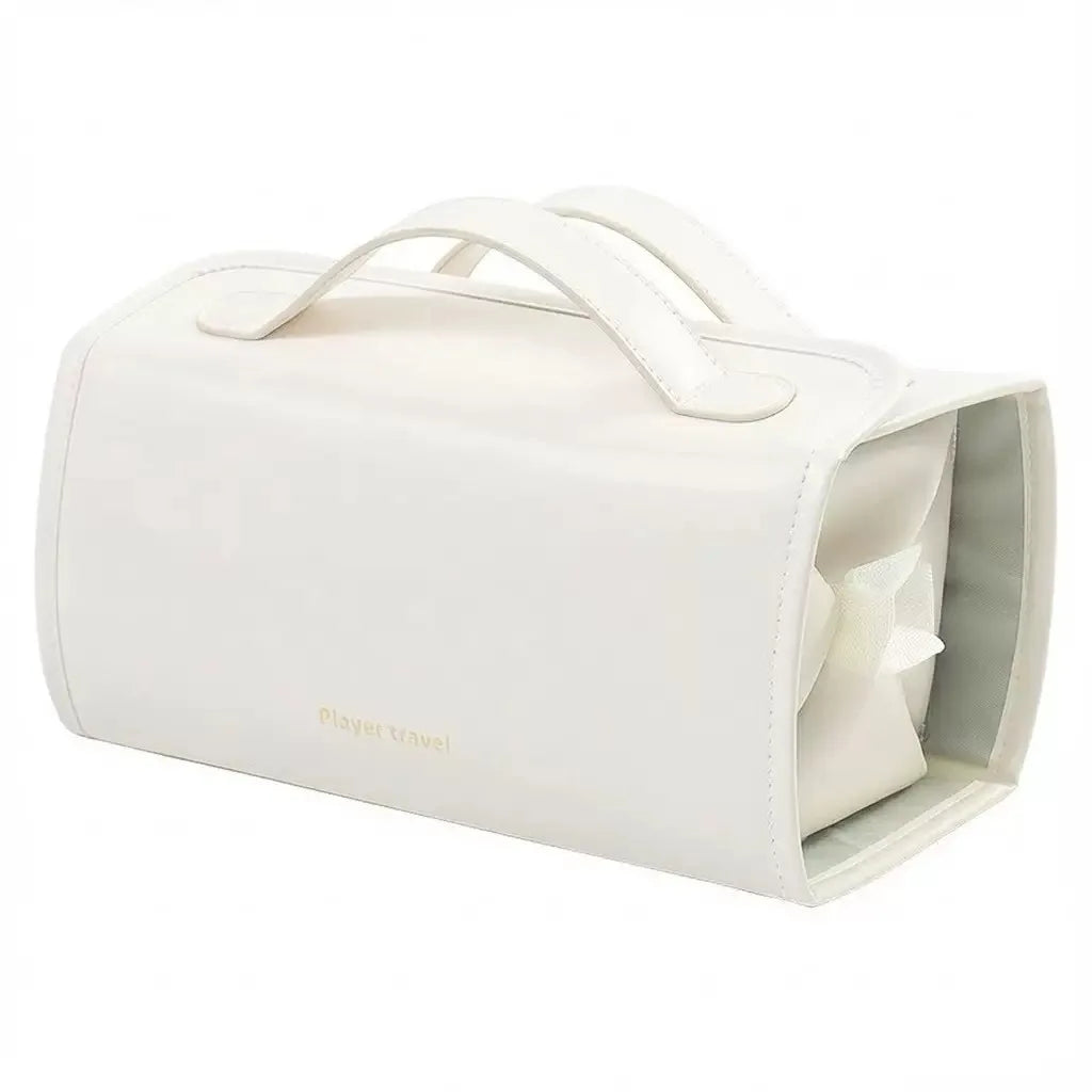 Women's Cosmetic Bag - Foldable, Detachable, Large Capacity Toiletry Bag, Suitable for Travel, Portable, Four-In-One, Handheld