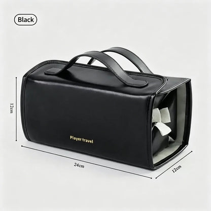 Women's Cosmetic Bag - Foldable, Detachable, Large Capacity Toiletry Bag, Suitable for Travel, Portable, Four-In-One, Handheld